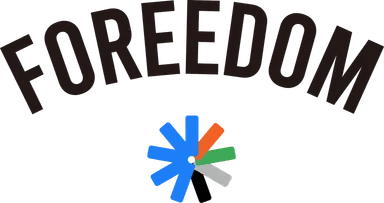 포리덤(FOREEDOM) 로고